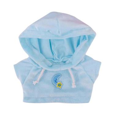 Imagem de Boneca De Pelúcia Pato Amarelo 30Cm Série Azul Lalafanfan Com Saia, Mo