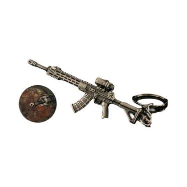 Imagem de Miniatura De Arma P320-M17 Chaveiro De Liga Metálica Jogo Para a Paz P