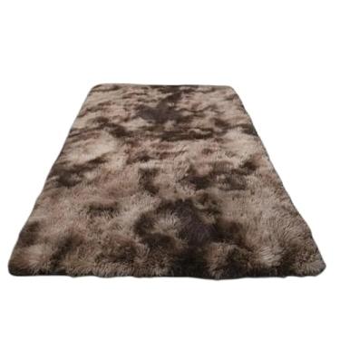 Imagem de Tapete Passadeira 2,00 X 0,60 Corredor Quarto Sala Felpudos para Residências Brasileiras, Fácil de Limpar e Durável, Combina com Diversos Estilos de Decoração(Marrom Mesclado)