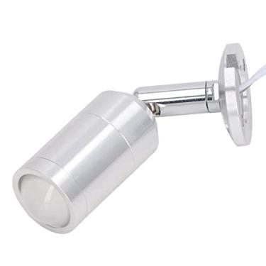 Imagem de AYNEFY Mini Refletor LED, Alumínio, Luz de Vitrine Ajustável Em 180°, Iluminação Versátil para Armários de Joias e Vitrines (Luz Branca Quente 3000K)
