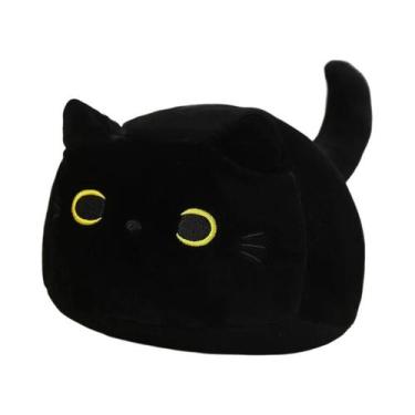 Imagem de Boneca De Pelúcia Oval Super Macia Kawaii Com Quatro Pingentes De Gati