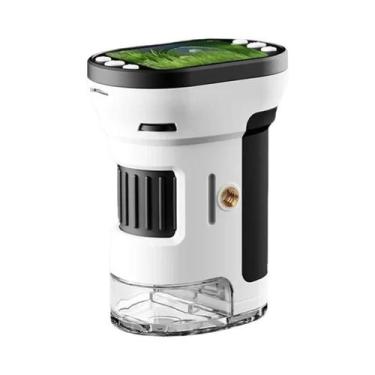 Imagem de Kit De Microscópio Infantil Com Ampliação De 1000x E Função De Foto E 