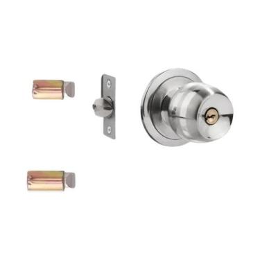 Imagem de Conjunto De Fechadura Esférica Universal Em Aço Inoxidável Para Portas