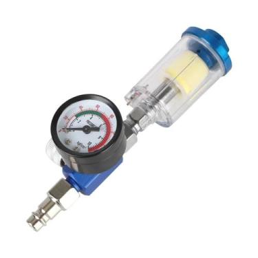 Imagem de Adaptador De Rosca 1/4" Padrão Europeu Com Filtro Separador De Óleo E 