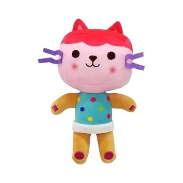 Imagem de Boneca De Pelúcia Gato Sereia Infantil 8 Estilos Gabby Dollhouse Brinq