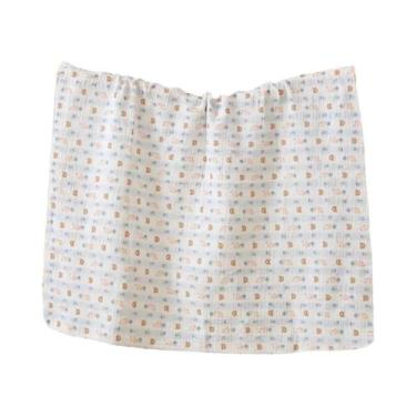 Imagem de Manta De Algodão Muslin Para Bebês, Macia E Respirável, Com Estampa De