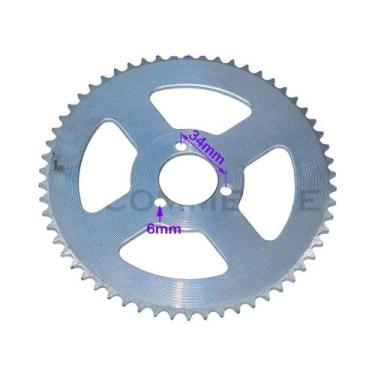 Imagem de Pinhão Traseiro 29MM T8F Para Mini Moto, Quadriciclo E Moto De Trilha,