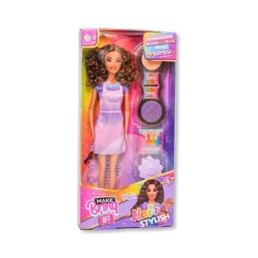 Imagem de Boneca Mini Hair Stylish - Polibrinq