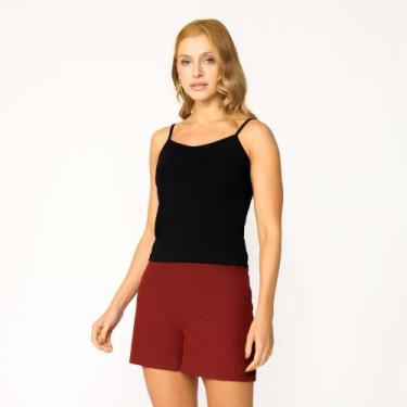 Imagem de Kit 3 Blusa Alcinha feminina em Viscolycra Tribo Livre, Verde militar,