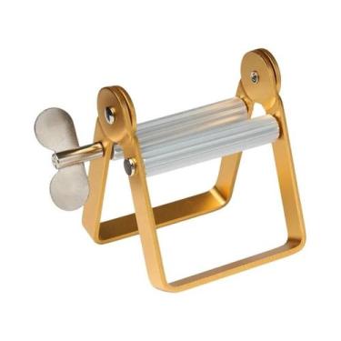 Imagem de Espremedor De Tubos De Pasta De Dente De Metal Grande Multifuncional F