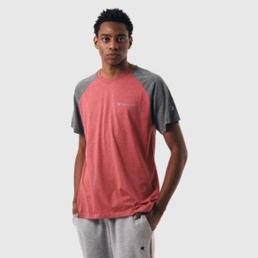 Imagem de CAMISETA CHAMPION RAGLAN MINI SCRIPT-Masculino