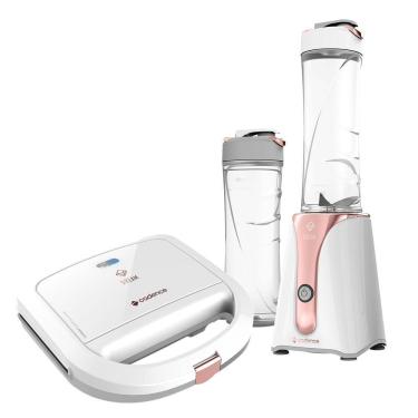 Imagem de Kit Cadence Dream Rosé Gold - Blender E Sanduicheira 220V