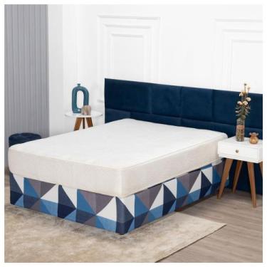 Imagem de Saia fit para cama box Solteiro ,Casal ,Queen ,King - MG casa cama, Es