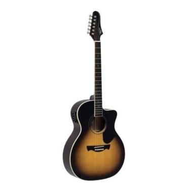 Imagem de Violão Tagima Rio Negro Eletroacústico Aço Vintage Sunburst [f002]