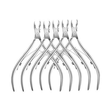 Imagem de Alicate Profissional De Aço Inoxidável Para Cutículas, Unhas Das Mãos 