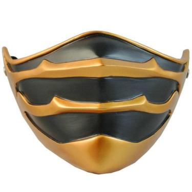 Imagem de Máscara de resina meia-face Final Fantasy Kurasame Cosplay Creepy - yi