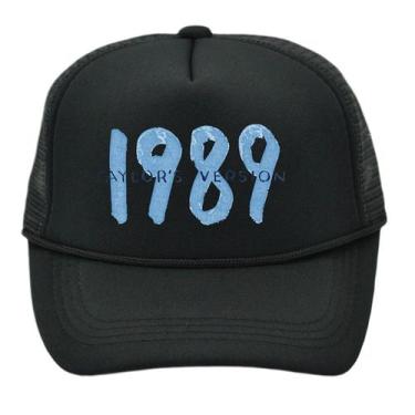 Imagem de Boné de beisebol 1989 Anime Snapback Hip-Hop Poliéster Preto - Yiweisa