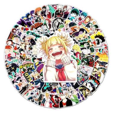 Imagem de Pacote de adesivos My Heros Academia Anime, vinil impermeável, 106 uni