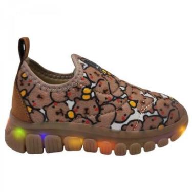 Imagem de Tênis Infantil Menino Novopé com Led 99001600-Unissex