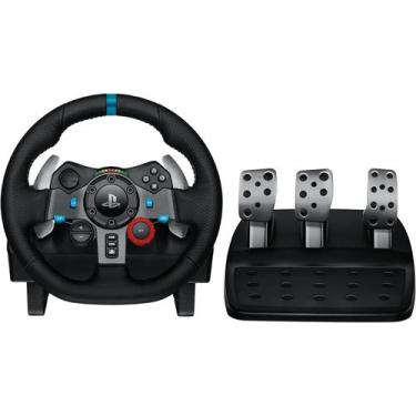 Imagem de Volante Gamer Logitech G29 Driving Force PS5 PS4 PS3 PC com Force Feed