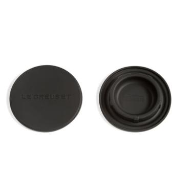 Imagem de JOGO LE CREUSET SET 2 TAMPAS DE SILICONE P/ MOEDORES - Onyx Black 9301080014