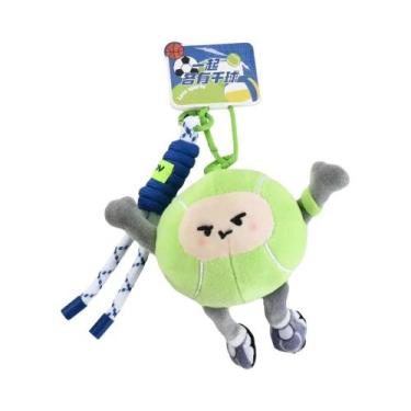 Imagem de Chaveiro De Pelúcia De Futebol Realista E Divertido, Boneco Macio Simu