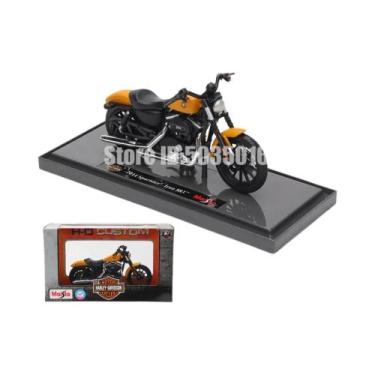 Imagem de Modelo De Carro De Brinquedo Harley-Davidson 2022 Road King Fat Bob 11