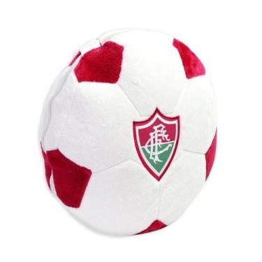 Imagem de Almofada Bola Pelúcia Fluminense Oficial - Minas de Presentes