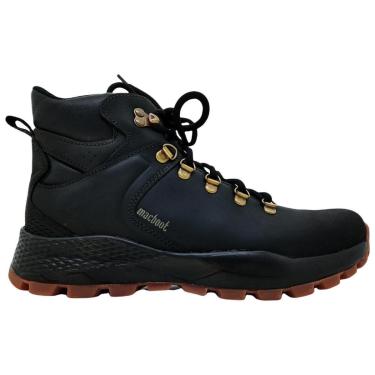 Imagem de Coturno Masculino Macboot Imeri Conforto Para Trilhas Cano Alto Couro Cadarço Extra 02-Masculino