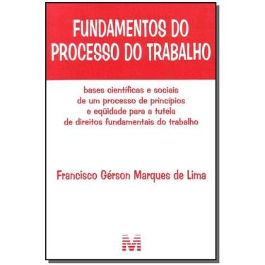 Imagem de Livro - Fundamentos do processo do trabalho - 1 ed./2010