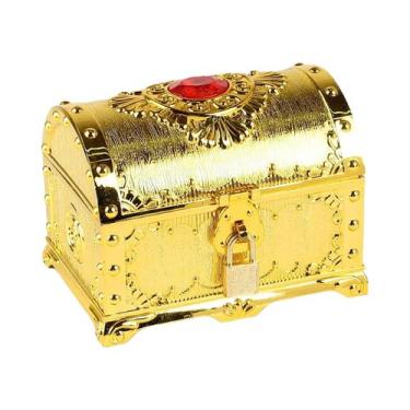 Imagem de Caixa De Tesouro Com Tema Pirata Para Crianças E Adultos, Armazenament