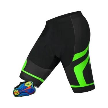 Imagem de Calças De Ciclismo Masculinas Com Almofadas De Gel Respiráveis 20D, Ro