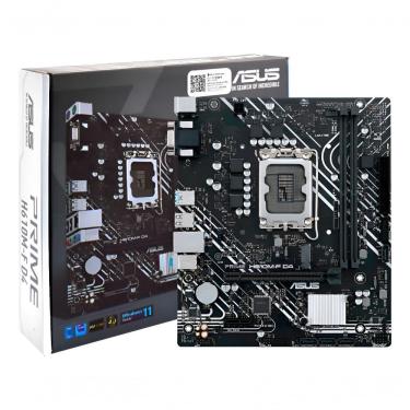 Imagem de Placa Mãe Asus Prime H610m-f D4, Intel Lga 1700, Matx, Ddr4 Preto