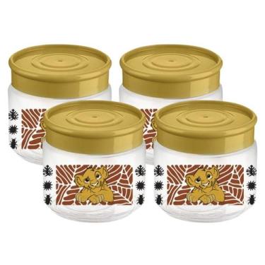 Imagem de Kit Potes Tampa de Rosca 160ml Infantil Porta Objetos Organizador Mult