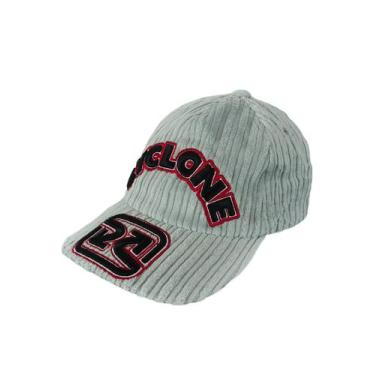 Imagem de Boné Cyclone Veludo Billy, Cinza style, U