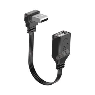 Imagem de Cabo Adaptador Extensor USB a Macho Para USB Fêmea 5CM 10CM 15CM 30CM 