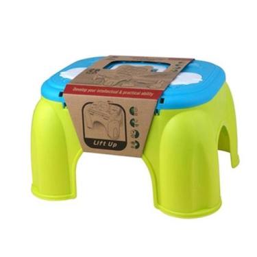 Imagem de Brinquedo Banco de Atividades 3 em 1 Cubic com 20 Peças com Adesivos p