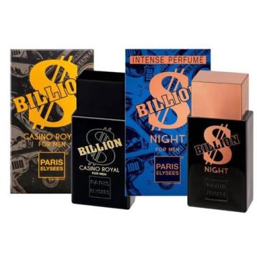 Imagem de Perfume Billion Casino Royal + Billion Night - Paris Elysees 100ml