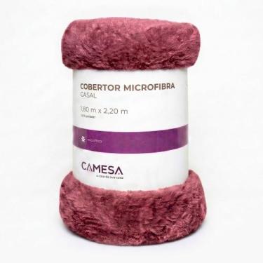 Imagem de Cobertor de Casal Manta em Microfibra Antialérgico 1,8x2,2m Camesa, Ro