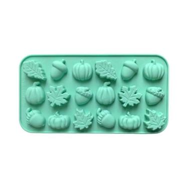 Imagem de Molde De Silicone Para Colheita De Outono Com 18 Cavidades Em Formato 
