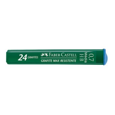 Imagem de Grafite Técnico Faber-Castell Polymer HB 0.7MM com Tecnologia MAX Resistente Maior Maci...