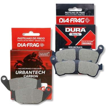 Imagem de Kit Pastilhas de Freio Cb 250f Twister Combi Brake  Cb 300f Twister Co