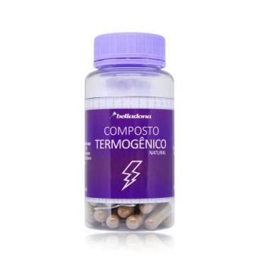 Imagem de Composto Termogênico Natural - 60 Cápsulas de Hibisco, Gengibre e Chá 