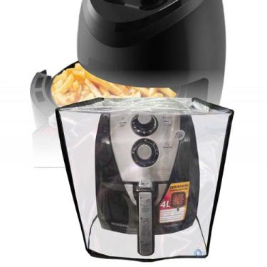 Imagem de Capa para air fryer mondial family 4l cristal, Transparente