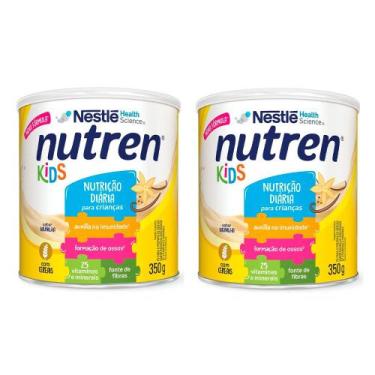 Imagem de Kit 2 Suplemento Alimentar Nutren Kids Baunilha 350g cada