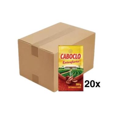 Imagem de Café CABOCLO Tradicional 500g Caixa com 20 Unidades