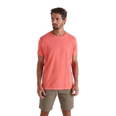 Imagem de Camiseta Suspiro Pica-Pau Bordado Reserva, M, Vermelho stoned