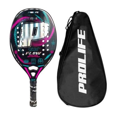 Imagem de Raquete Beach Tennis Flow - Prolife, Ciano
