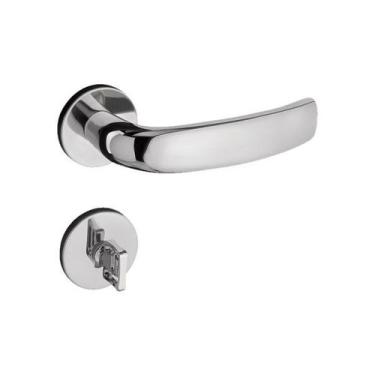 Imagem de Fechadura Victória Banheiro 55mm Cromado RR2 504-55PB CR Pado