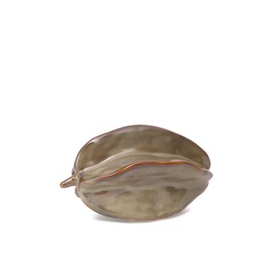 Imagem de Escultura Decorativa Carambola em Cerâmica 13cm 22984G Mart